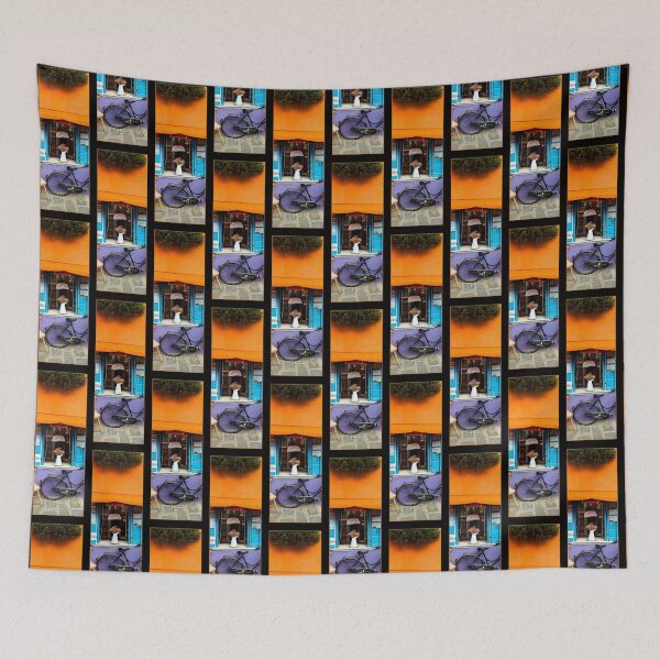 Item preview, Blue, Orange, and Purple Italian Architecture designed and sold by GabiBlaze.