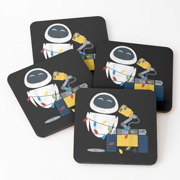 Item preview, Wall-E Eve Christmas Light Wrap Graphic designed and sold by DemerathQuartz.