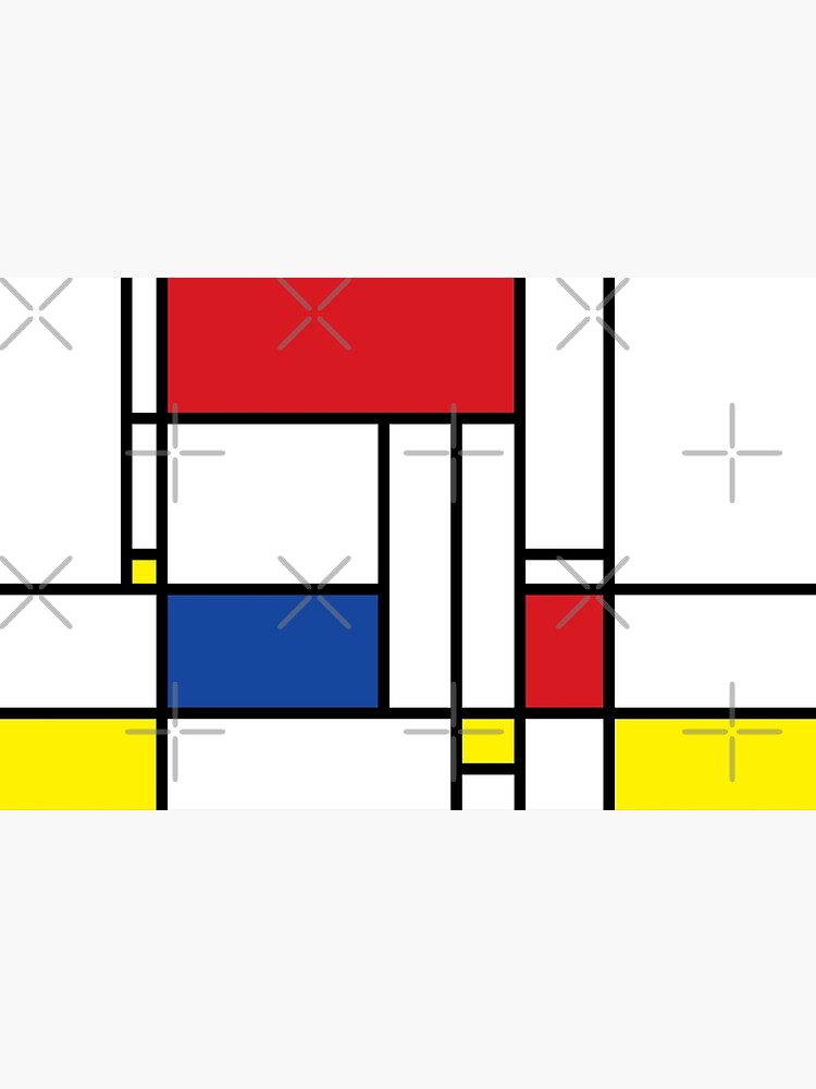 Mondrian Minimalist De Stijl Modern Art © fatfatin by fatfatin