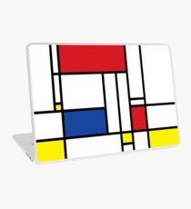 Mondrian Minimalist De Stijl Modern Art Laptop Skin