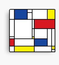 Mondrian Minimalist De Stijl Modern Art Canvas Print