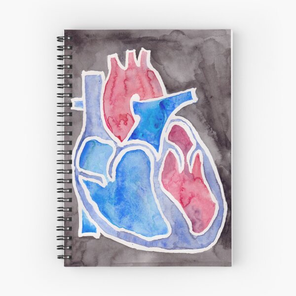 Item preview, Watercolor Anatomical Heart designed and sold by madi20.