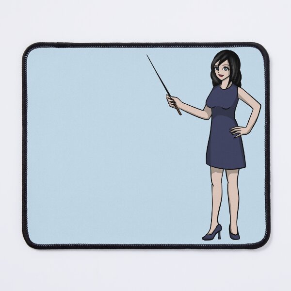 Item preview, Office lady or teacher doing presentation in anime style designed and sold by HeatherPhn.