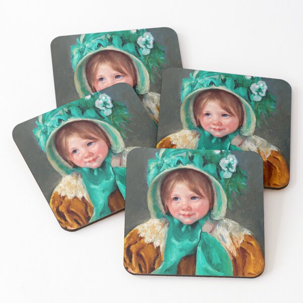 Item preview, Sara in a Green Bonnet by Mary Cassatt designed and sold by InHerits.