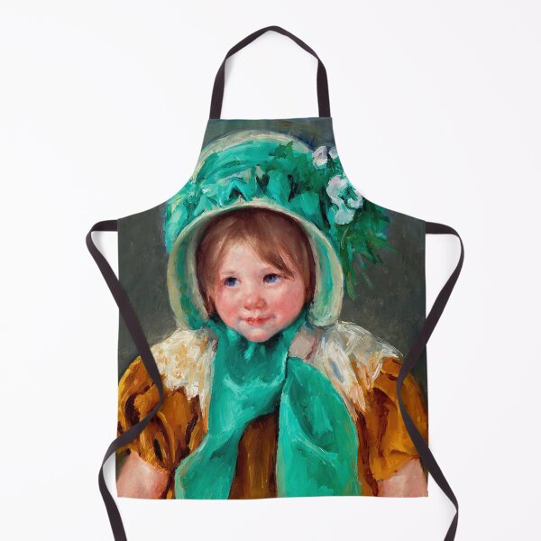 Item preview, Sara in a Green Bonnet by Mary Cassatt designed and sold by InHerits.