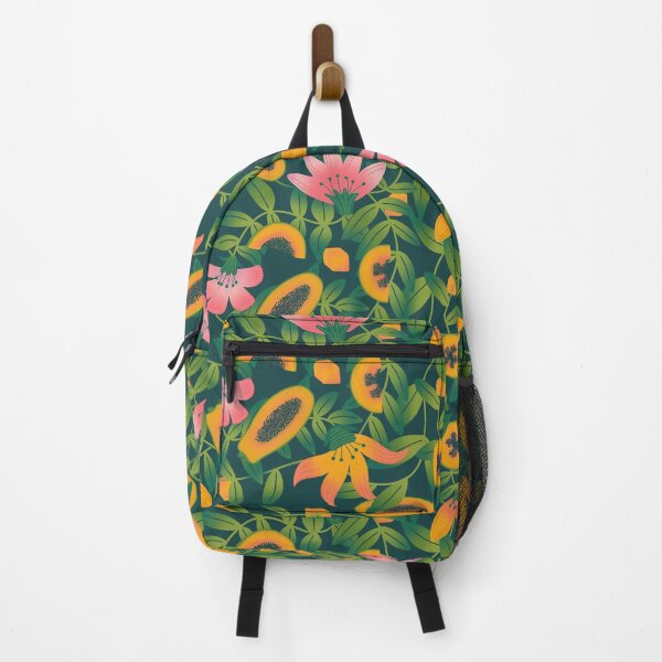 Item preview, Papaya flower garden dark green designed and sold by vianahline.