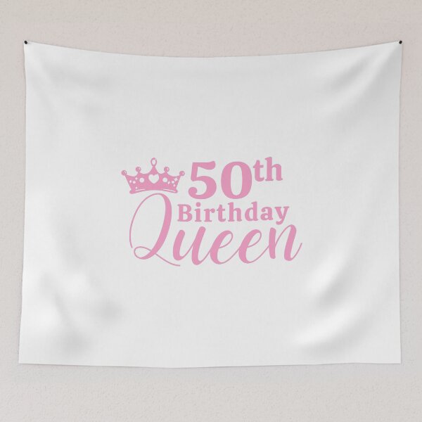 Item preview, 50th birthday queen. 50th birthday. designed and sold by DIDAKU.
