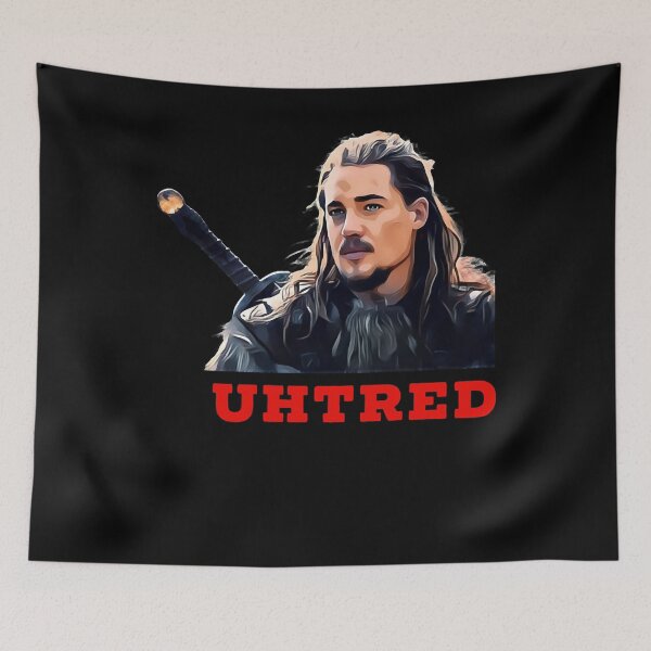 Item preview, Retro Vintage Uhtred Of Bebbanburg Gifts Movie Fan designed and sold by KingJamesBoyer.