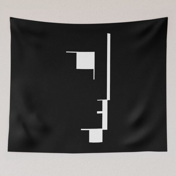 Item preview, BauHausLogo white vintage designed and sold by HALBREEDEN.
