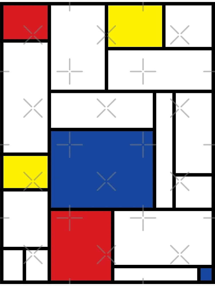 Mondrianzuzah! Modern Art Mondrian-styled retailer Mezuzah!