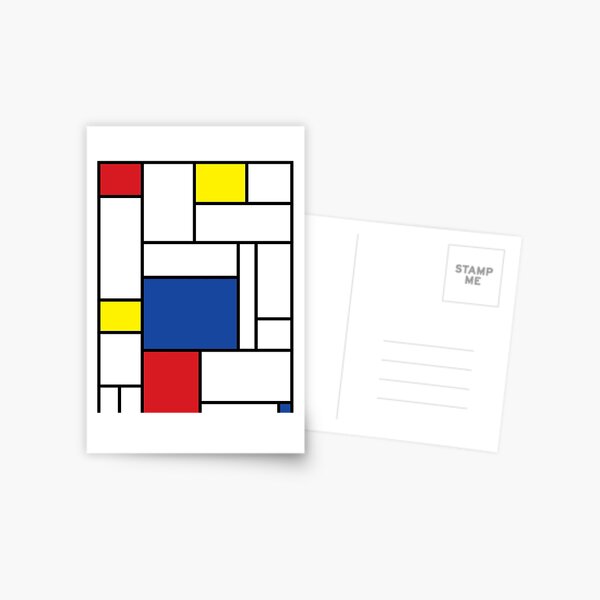 Item preview, Mondrian Minimalist De Stijl Modern Art II © fatfatin designed and sold by fatfatin.