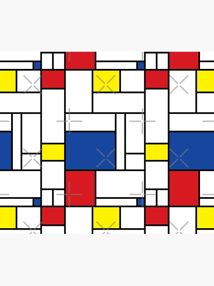 Mondrian Minimalist De Stijl Modern Art II © fatfatin by fatfatin
