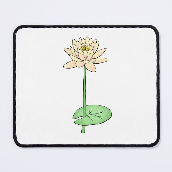 Item preview, Yellow Lotus Flower - July Birth Month Flower Monet Water Lily designed and sold by Digi Artworks Store.
