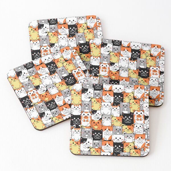 Item preview, kittens pattern designed and sold by fusion-aura.