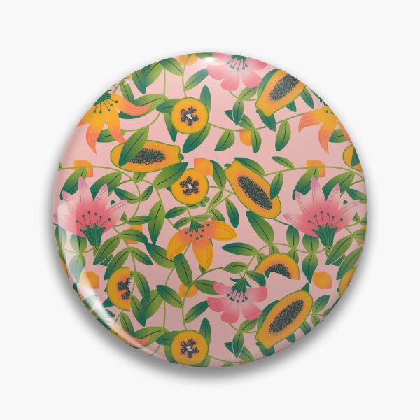 Item preview, Papaya flower garden pink designed and sold by vianahline.