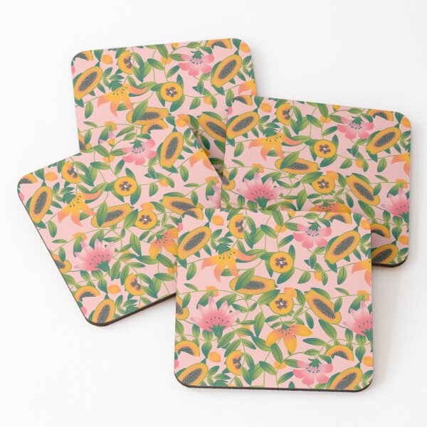 Item preview, Papaya flower garden pink designed and sold by vianahline.