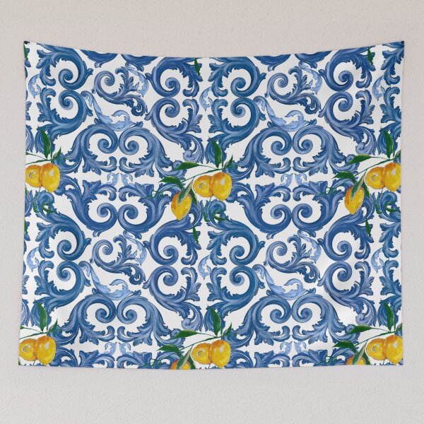Item preview, Baroque,Baroque leaf,mediterranean,lemons  designed and sold by MariaMarinova.