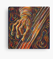 Bass Player Canvas Print