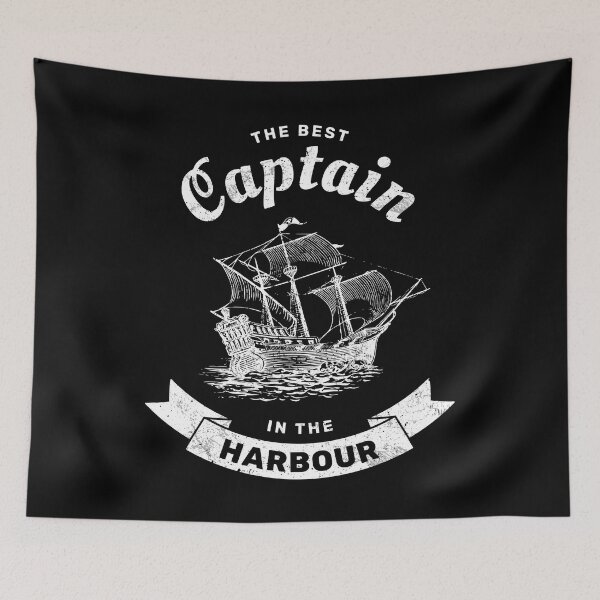 Item preview, The Best Captain in the Harbour Port designed and sold by absolutdesign.