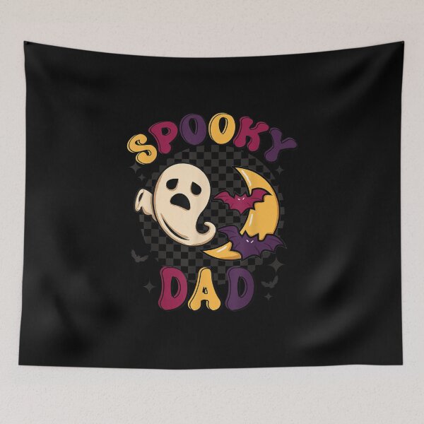 Item preview, Mens Spooky Dad Halloween Retro Groovy Ghost Group Costume 70s designed and sold by Jackwidforss.
