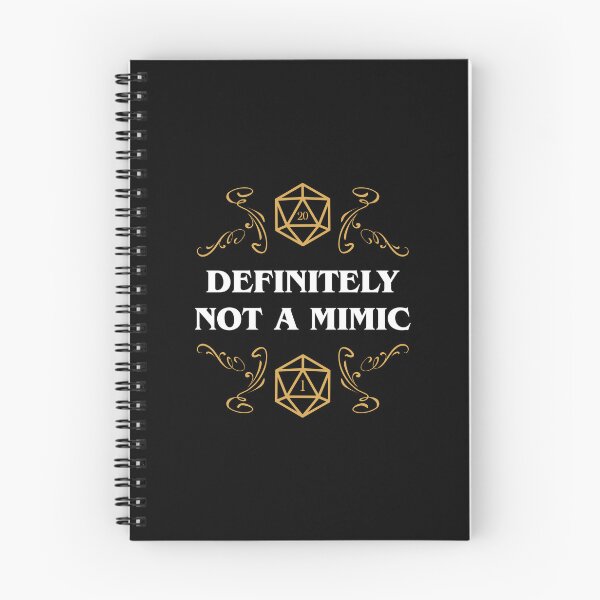 Item preview, Definitely Not a Mimic Funny RPG Meme designed and sold by pixeptional.