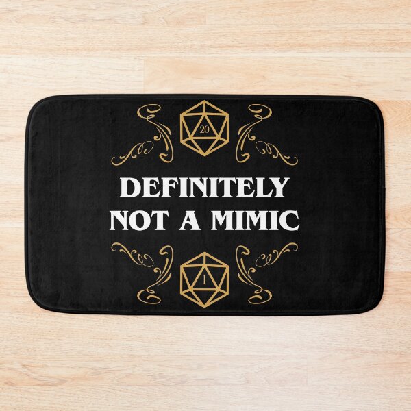 Item preview, Definitely Not a Mimic Funny RPG Meme designed and sold by pixeptional.