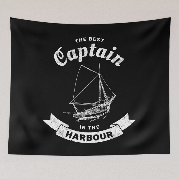 Item preview, The Best Captain in the Harbour Port designed and sold by absolutdesign.