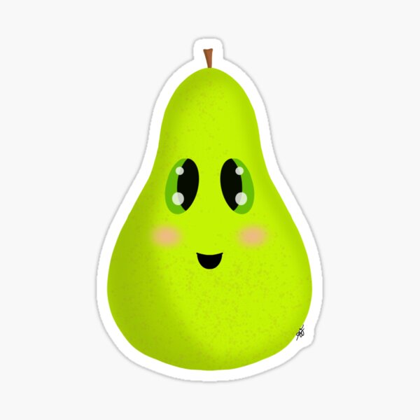 Happy Pear Sticker For Sale By Alisart29 Redbubble 