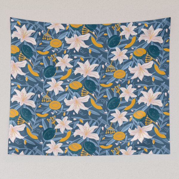 Item preview, Magnolia plum winter garden designed and sold by vianahline.