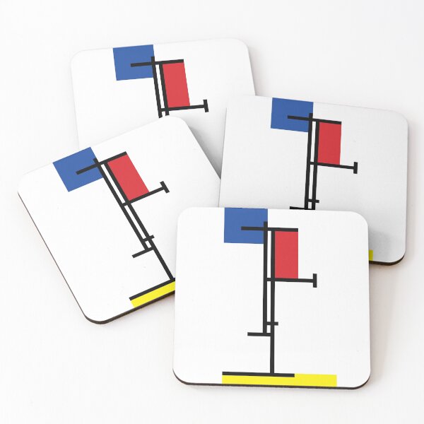 Artikelvorschau, Mondrian Minimalist De Stijl Modern Art III © fatfatin entworfen und verkauft von fatfatin.