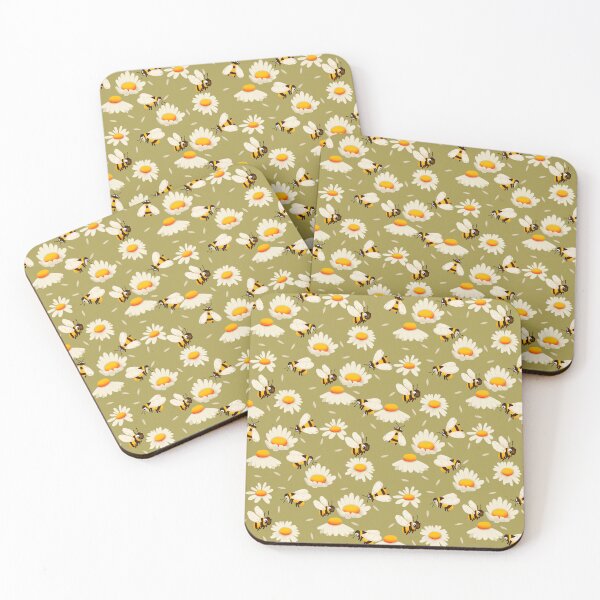 Item preview, Bee repeat pattern  designed and sold by DigitalArtBird.