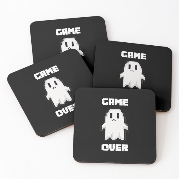 Item preview, Game Over Ghost - pixel art designed and sold by dirimir.