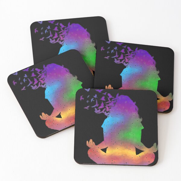 Item preview, Yoga para mujeres Pose Mindfulness Meditación Zen Art Namaste designed and sold by delphamarx.