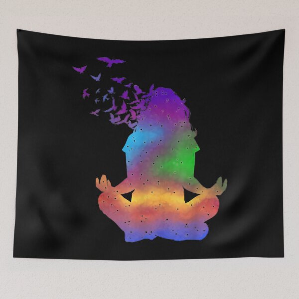 Item preview, Yoga para mujeres Pose Mindfulness Meditación Zen Art Namaste designed and sold by delphamarx.