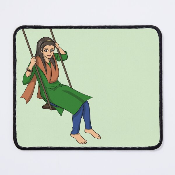 Item preview, Young Indian girl swinging in anime style designed and sold by HeatherPhn.