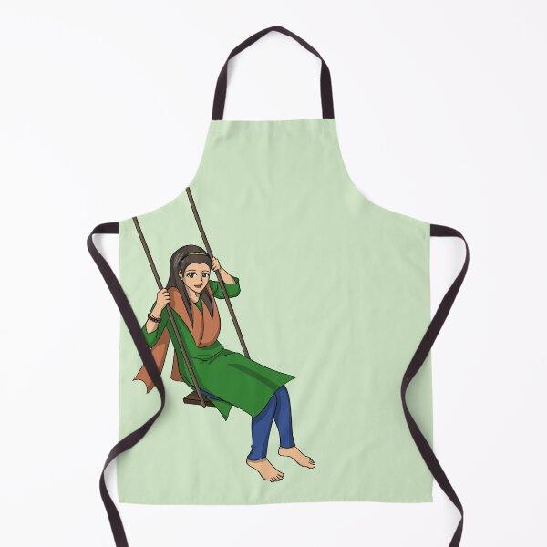 Item preview, Young Indian girl swinging in anime style designed and sold by HeatherPhn.