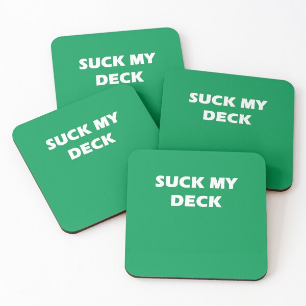 Item preview, Suck My Deck  White Text  designed and sold by HigherFructose.