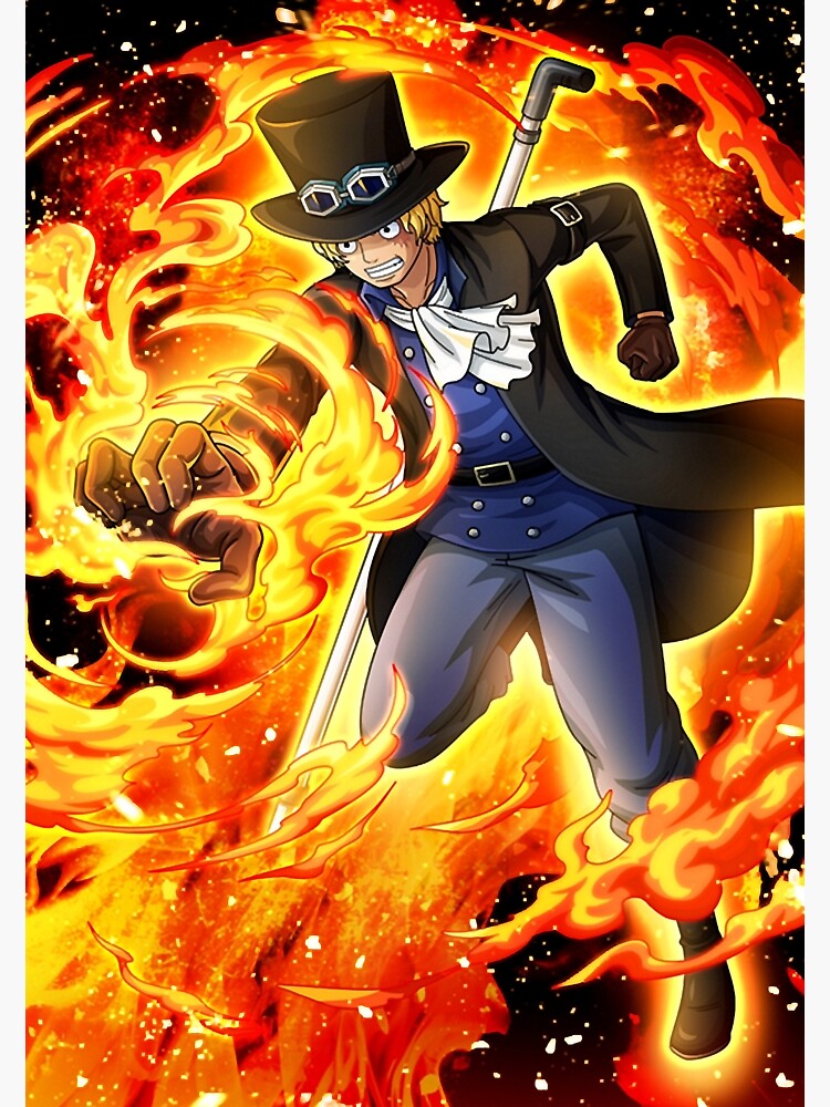 Sabo One Piece Sticker For Sale By Melissahedquist Redbubble