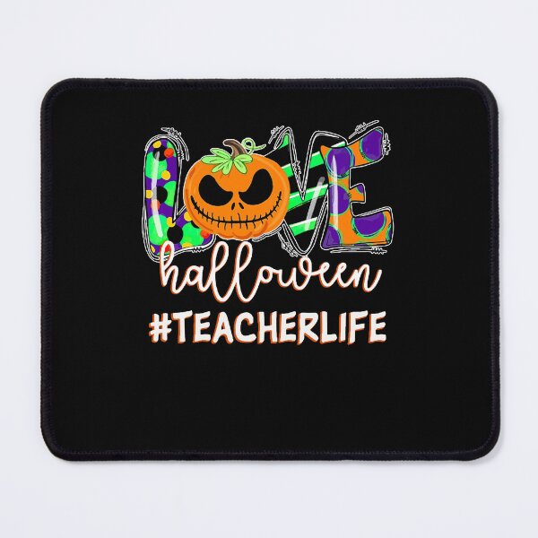 Item preview, Love Halloween Teacherlife pumpkin school ghosts spooky teacher vintage designed and sold by elizabethdawnn.