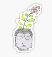 Buddha Plant Sticker