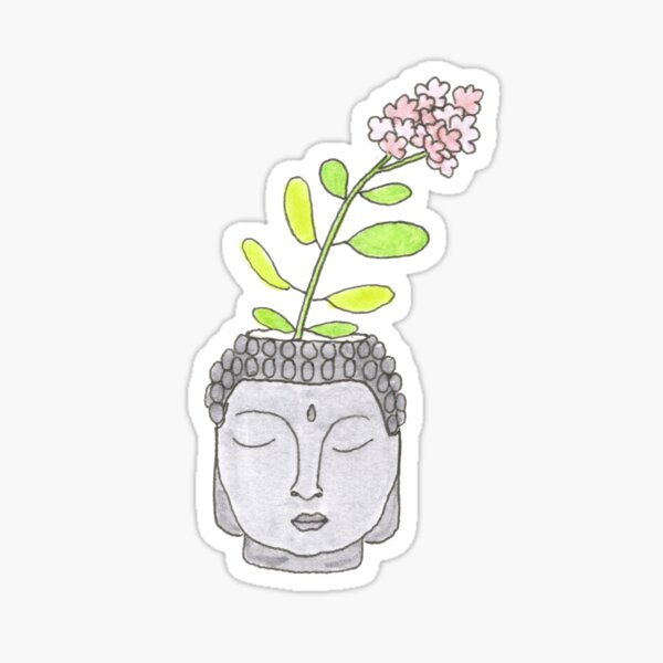 Buddha Plant  Sticker