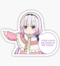 Trash Waifu Sticker