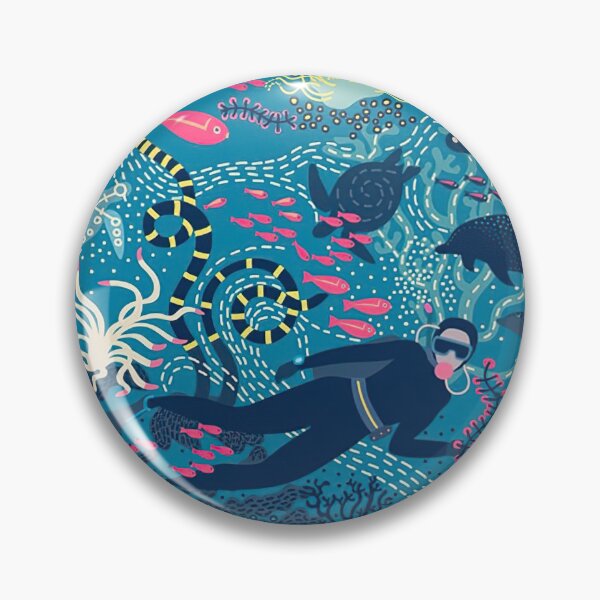 Item preview, Scuba Diving Pattern designed and sold by JasmineeBrown.