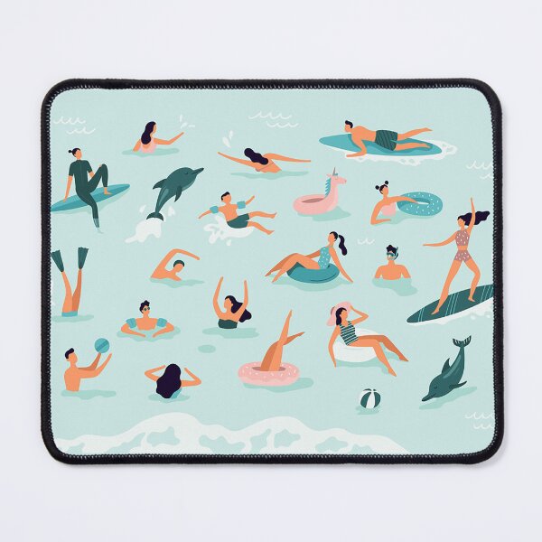 Item preview, Sea swimming. Active people diving designed and sold by JasmineeBrown.