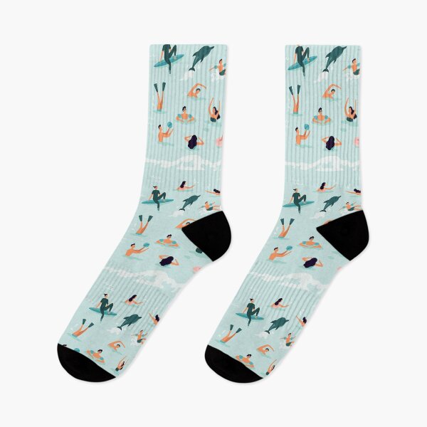 Item preview, Sea swimming. Active people diving designed and sold by JasmineeBrown.