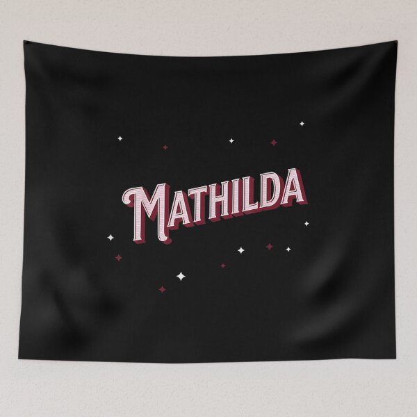 Item preview, Mathilda name personalised designed and sold by Tobiasforslund.