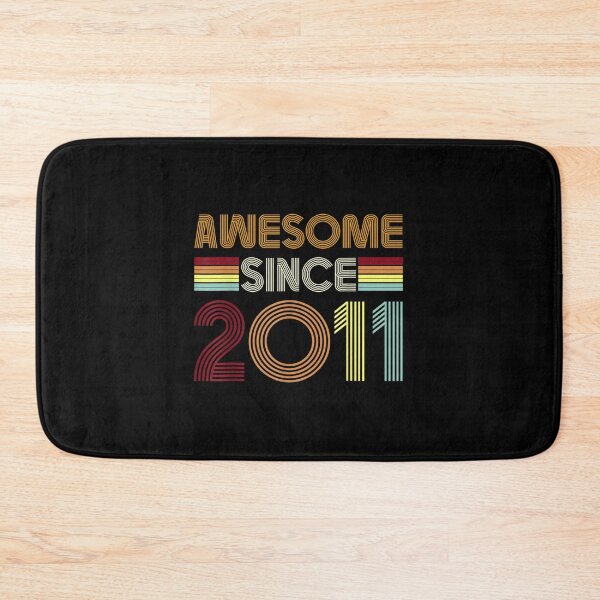 Item preview, Awesome Since 2011 11st Birthday Retro 11 Years Old Boy Girl designed and sold by Jackwidforss.
