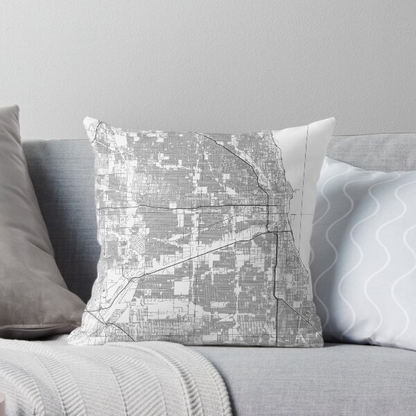 Item preview, Chicago Map designed and sold by Karol Majewski.