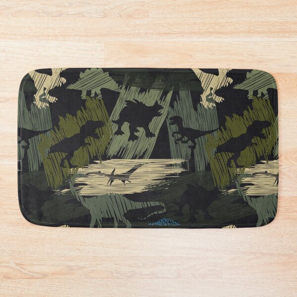 Item preview, Seamless camouflage Dinosaur pattern designed and sold by JasmineeBrown.