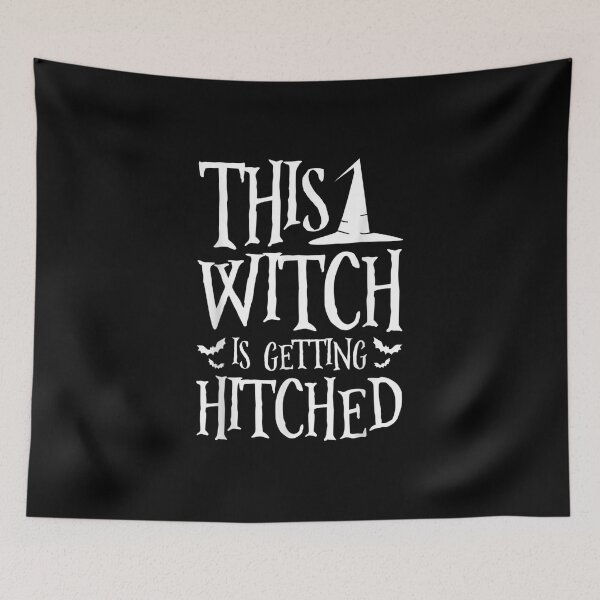Item preview, This Witch Is Getting Hitched Trick Or Treat Halloween designed and sold by Jackwidforss.